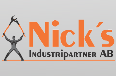 Image featuring partners Nick's Industripartner AB